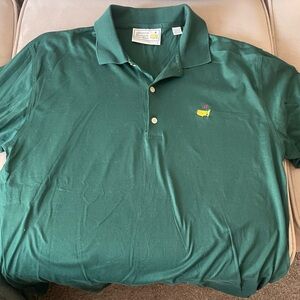 Men's Masters Green Polo Shirt